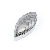 SET. 6 Emporte-pièces Pétale de Dahlia en Inox